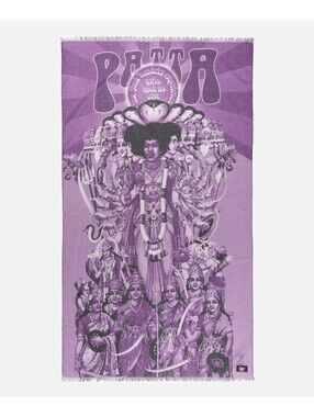 Patta x Jimi Hendrix Scarf Purple